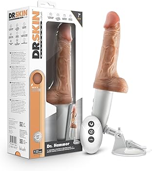 Blush Dr. Skin Dr Hammer Dildo Vibrador
